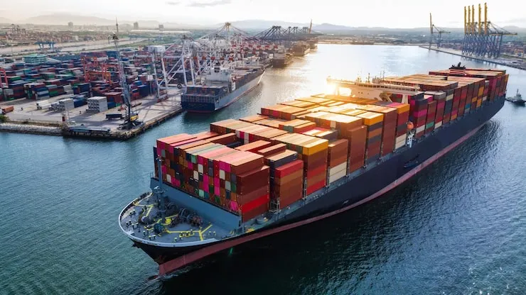 Conteneurs pour importation et exportation internationale